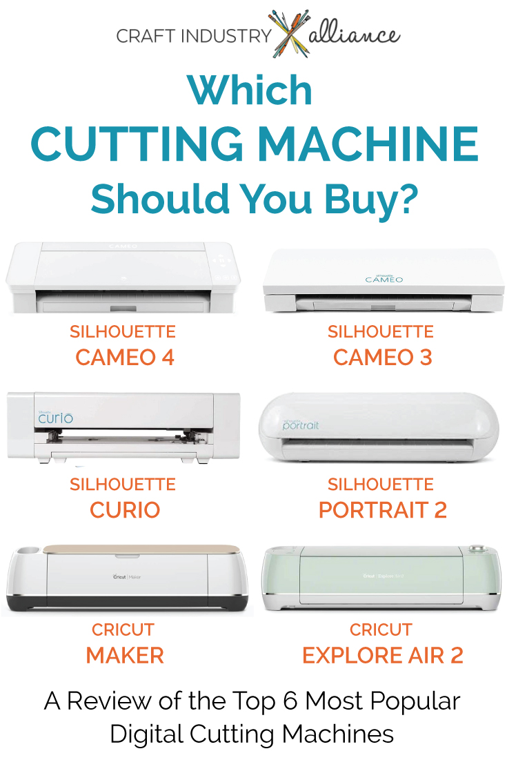 Which Cutting Machine Should You Buy? A Review of the Top 7 Most Popular  Digital Cutting Machines - Craft Industry Alliance